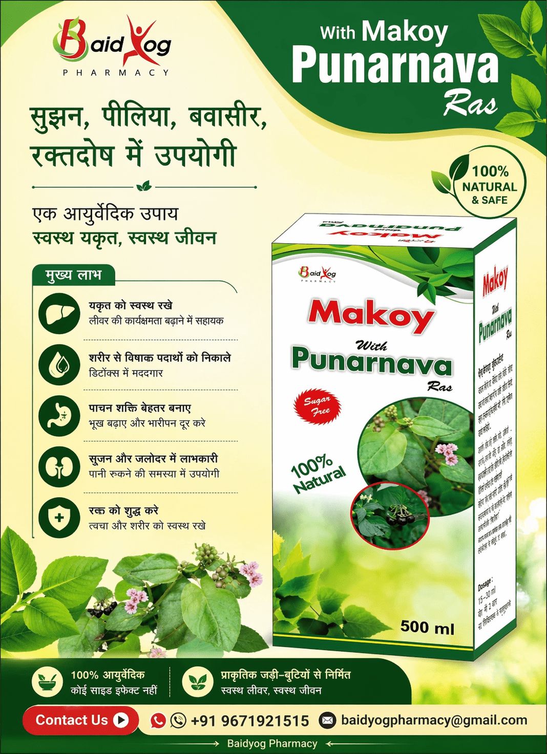 MAKOY PUNARNAV | LIVER SYRUP