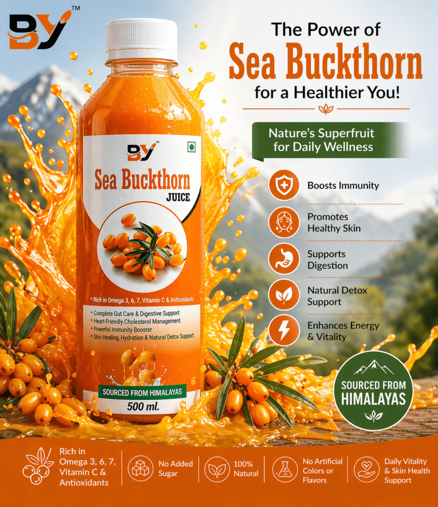 SEABUCKTHORN JUICE | NATURAL IMMUNITY BOOSTER