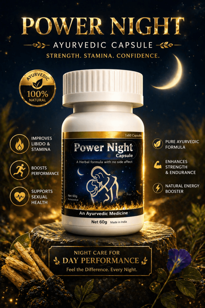 POWER NIGHT CAPSULE | STAMINA BOOSTER