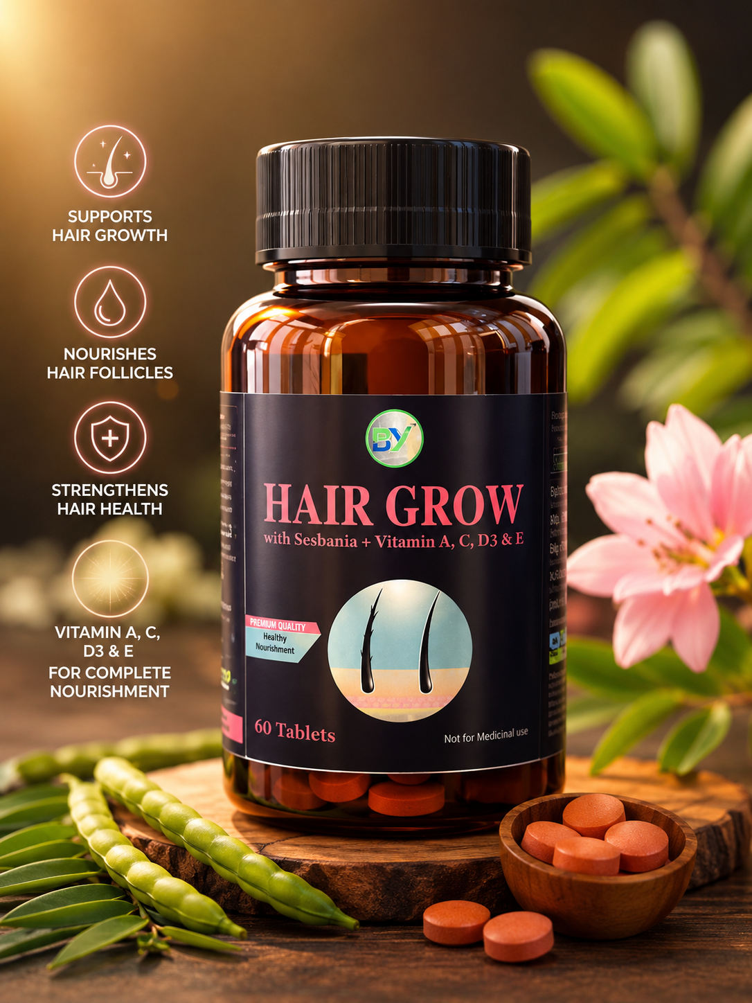 HAIR GROWN | BIOTIN TABLETS