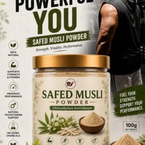 SAFED MUSLI | AYURVEDIC WELLNESS PRODUCT