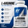 BY Nutrition L-Arginine 1000 mg Tablets | Free Form Amino Acid